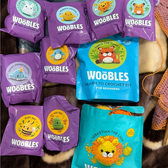 The Woobles Crochet Kit Bundle